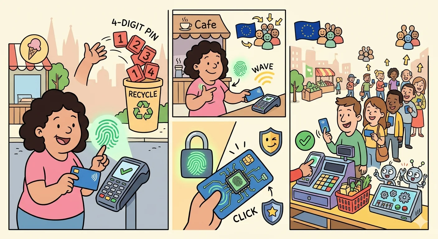 Les cartes bancaires biométriques remplacent définitivement le code PIN à quatre chiffres