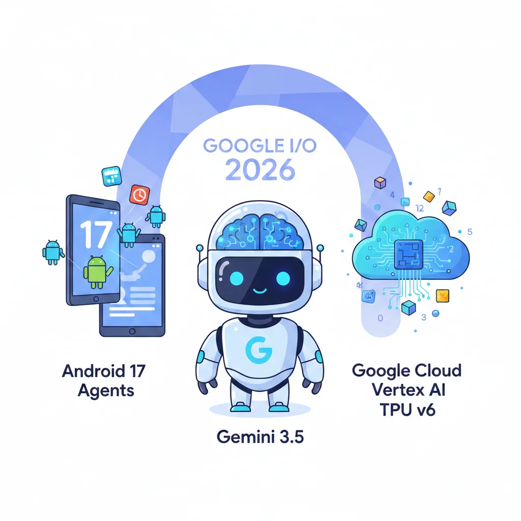 Google I/O 2026 : Gemini 3.5 et Android 17 attendus pour le 12 mai